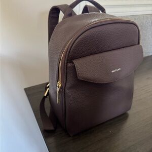 Matt & Nat Chocolate Brown Backpack